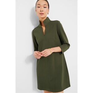 TUCKERNUCK Olive Green Ponte Clifton Dress Size XXL